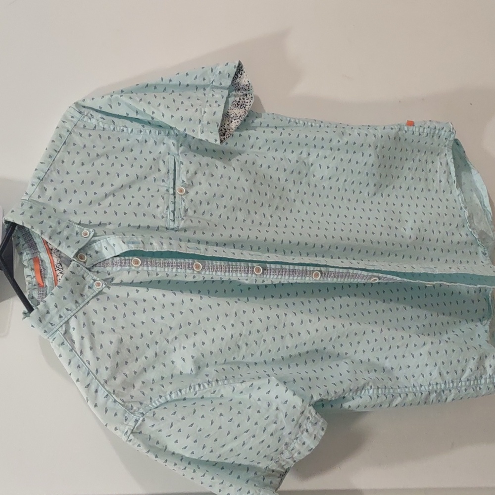 Denim & Flower Ricky Singh Shirt Size Medium Slim Fit